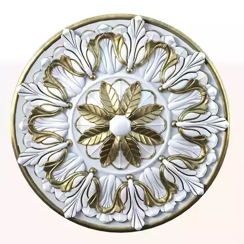 Classic pattern 3D print model