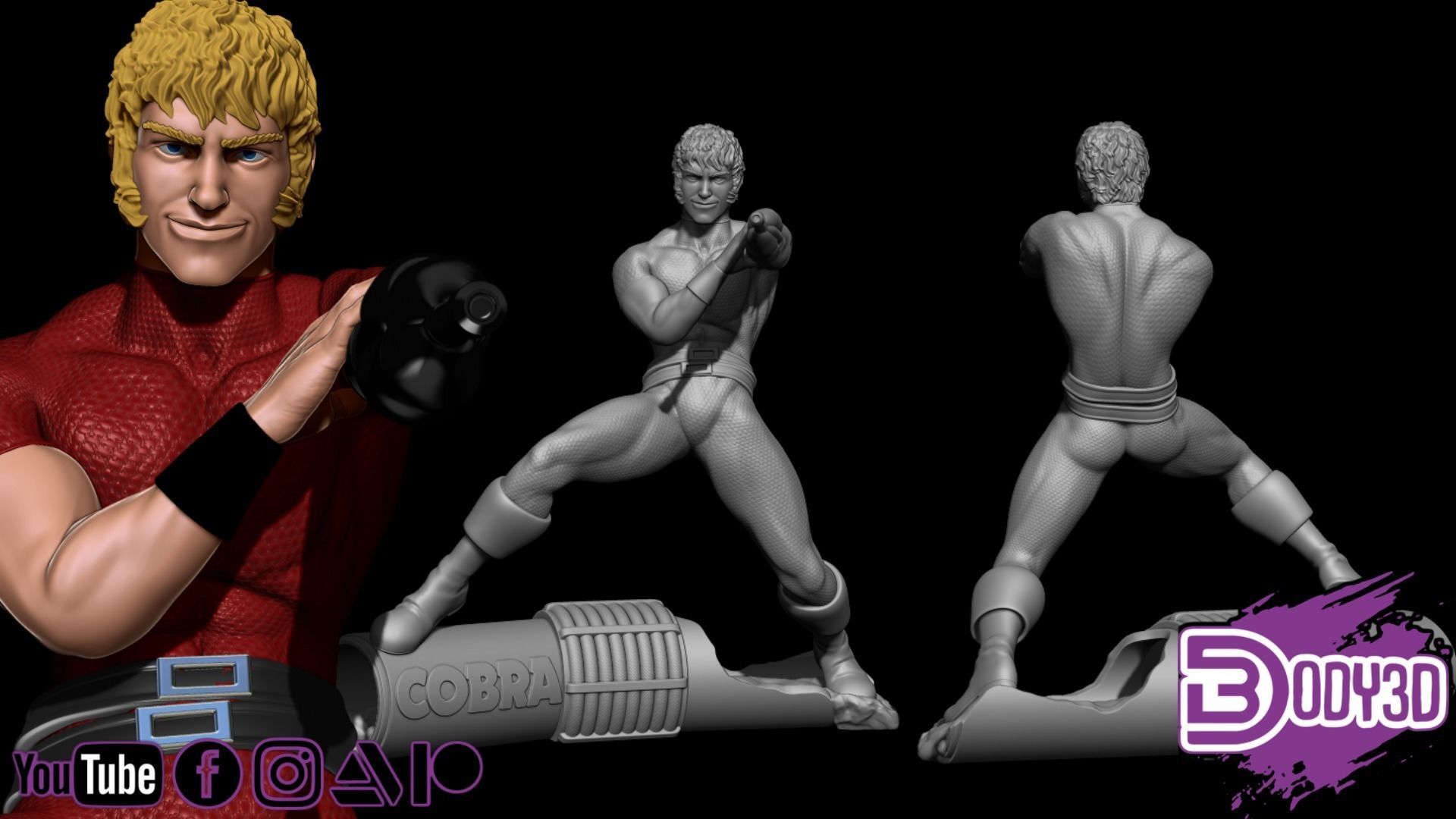 Cobra 1-6 Scale 3D model 3D printable | CGTrader