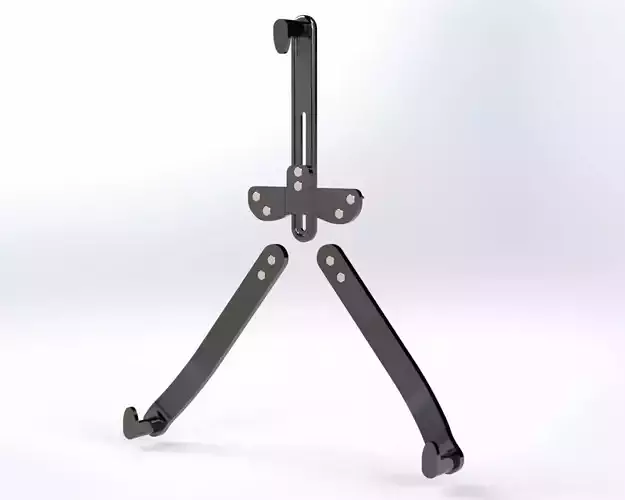 Vesa Adapter Mount For Monitors Without Back Holes 3D print model
