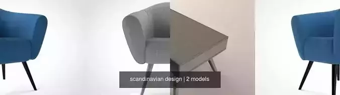 scandinavian design 3D Model Collection