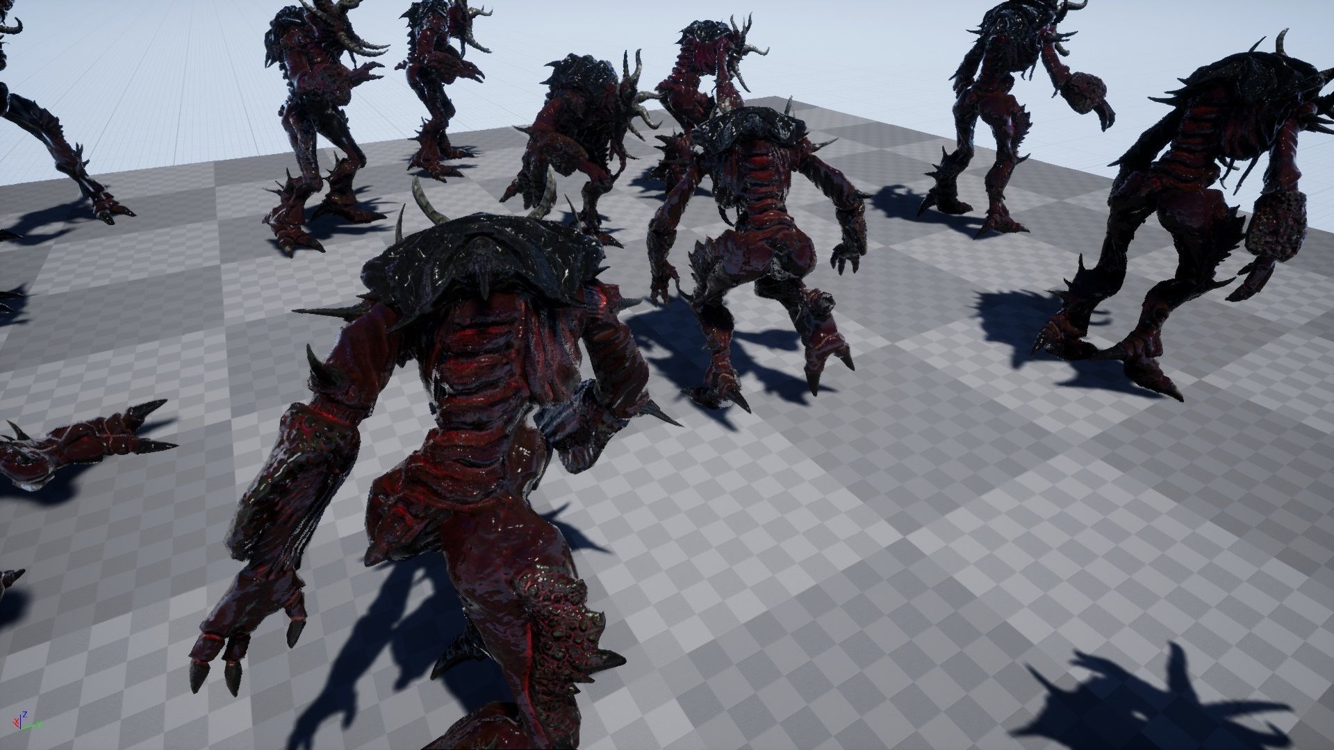 Demon Insect Low-poly 3D model_20