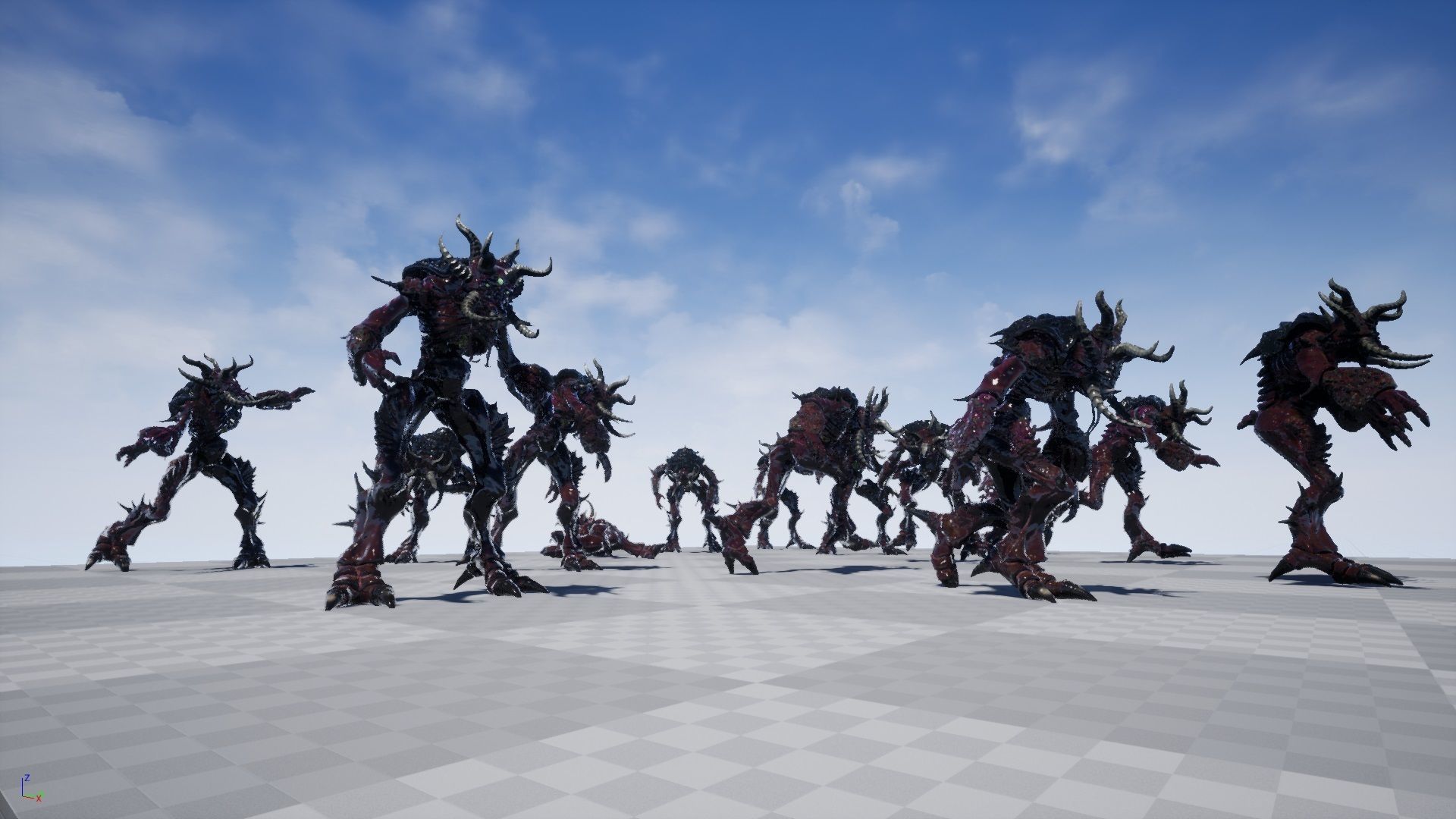 Demon Insect Low-poly 3D model_18