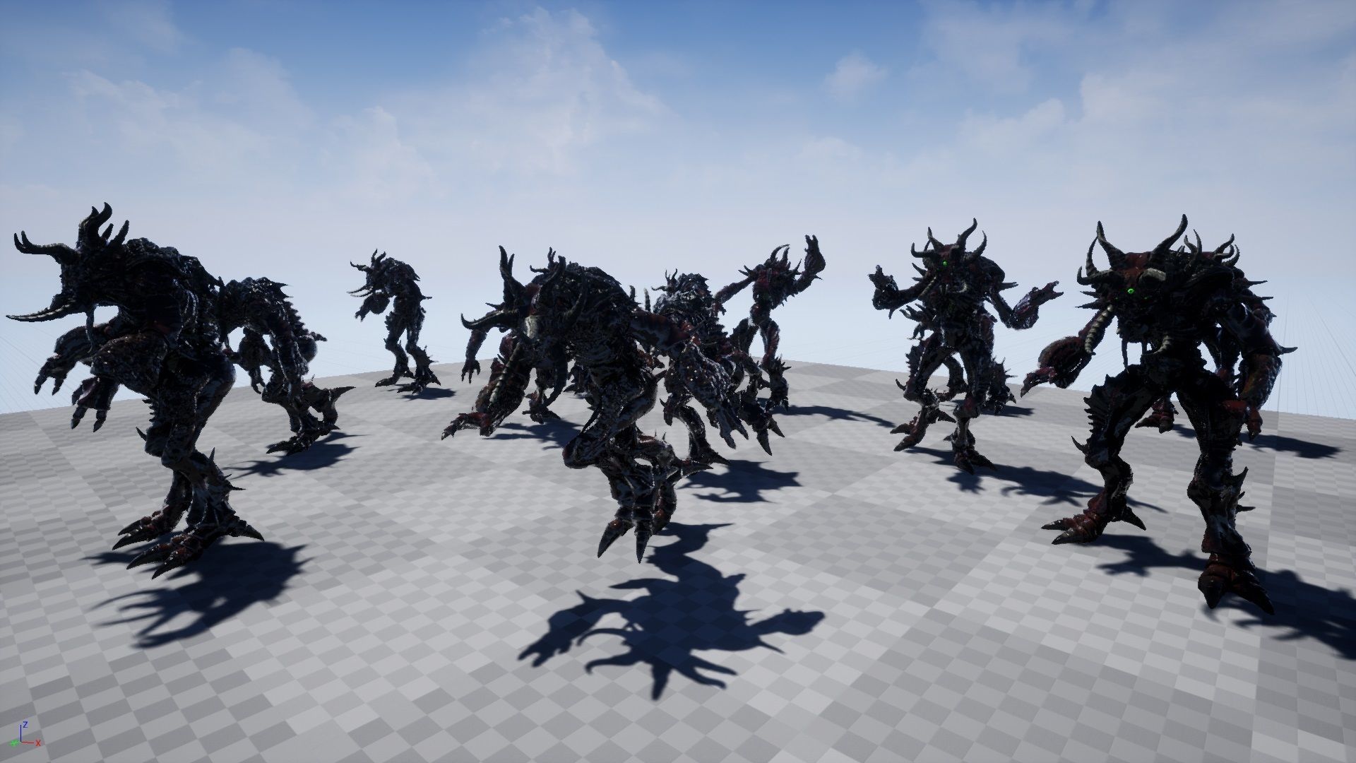 Demon Insect Low-poly 3D model_21