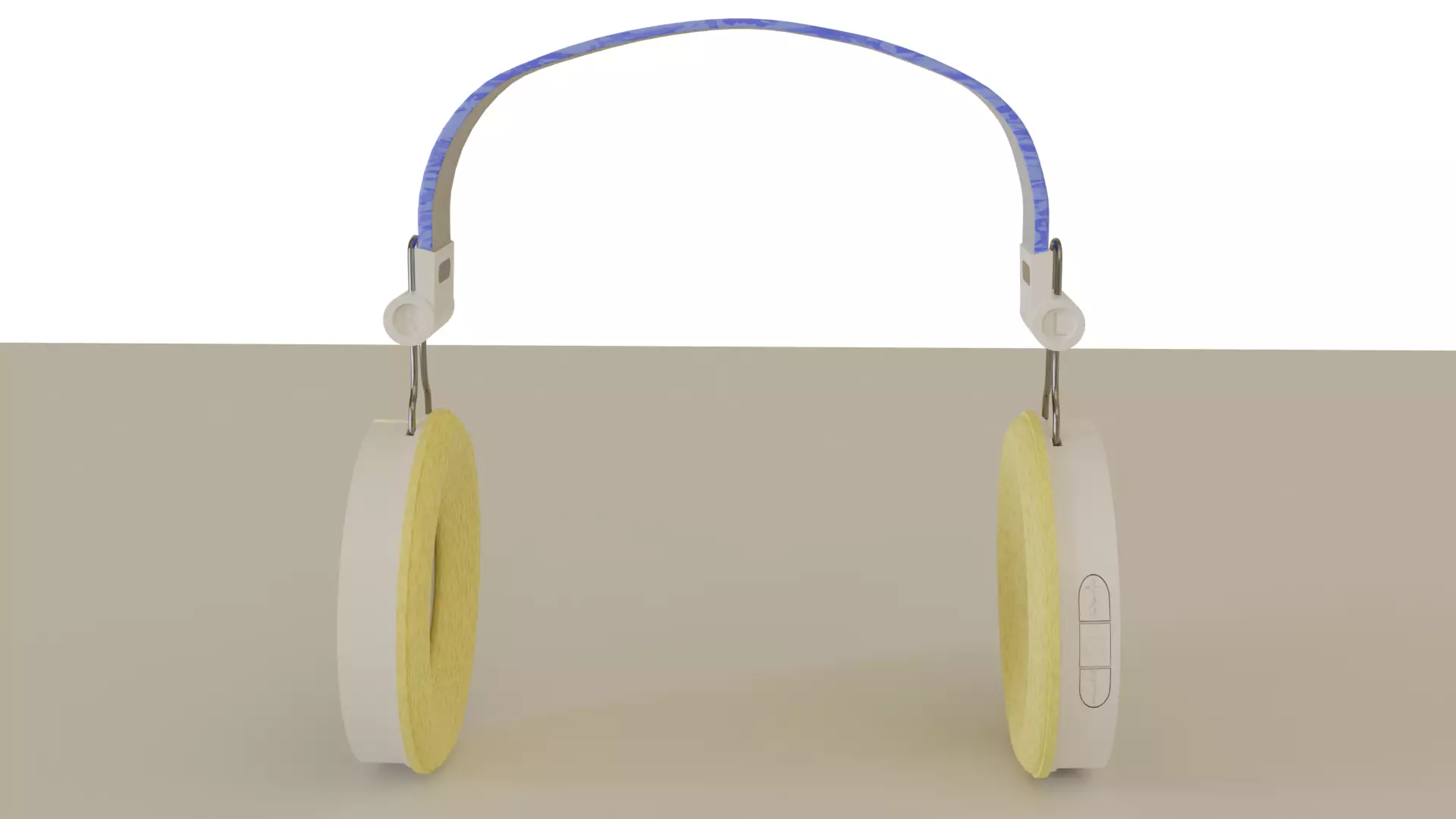 Bluetooth headphones 3D model_0