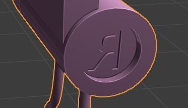 Bluetooth headphones 3D model_8