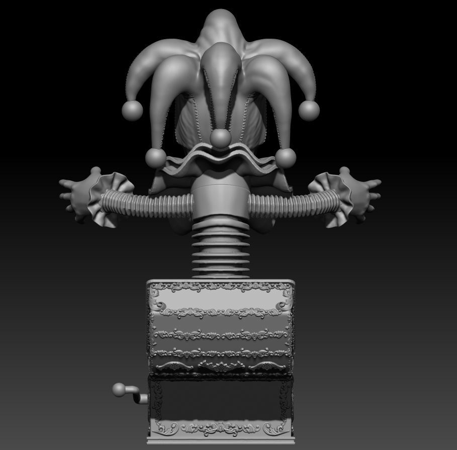 Clown Box 3D print model_4
