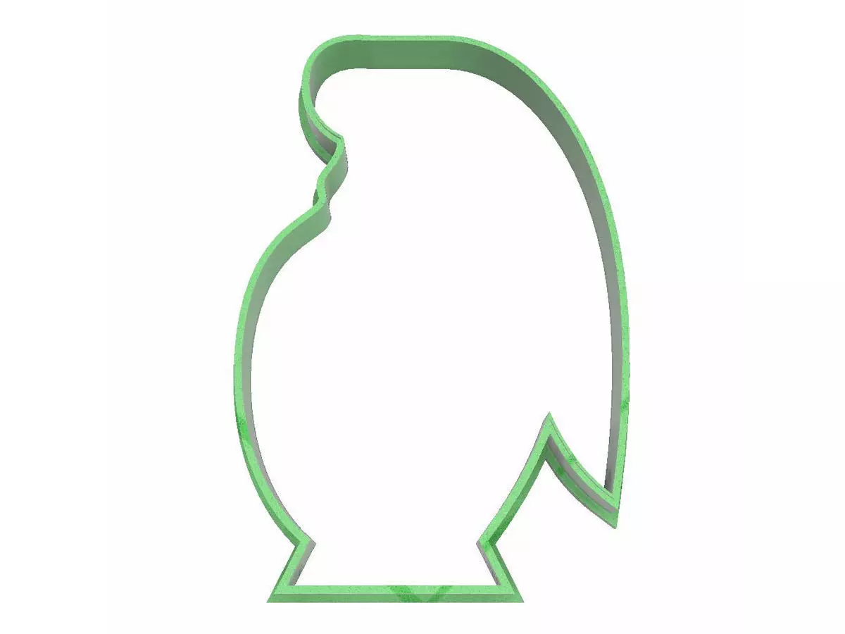 0151 Grenade No 4 cookie cutter 3D print model_0