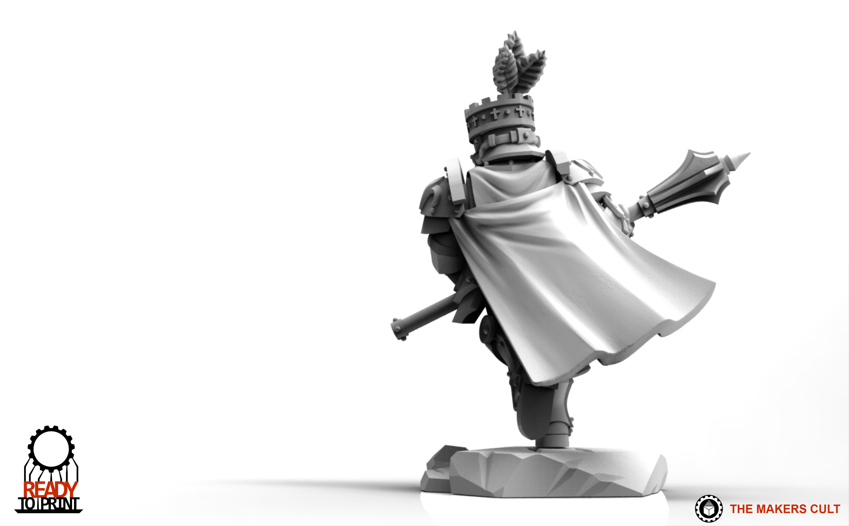 Feudal Guard - Lord Commander Rook 3D print model_7