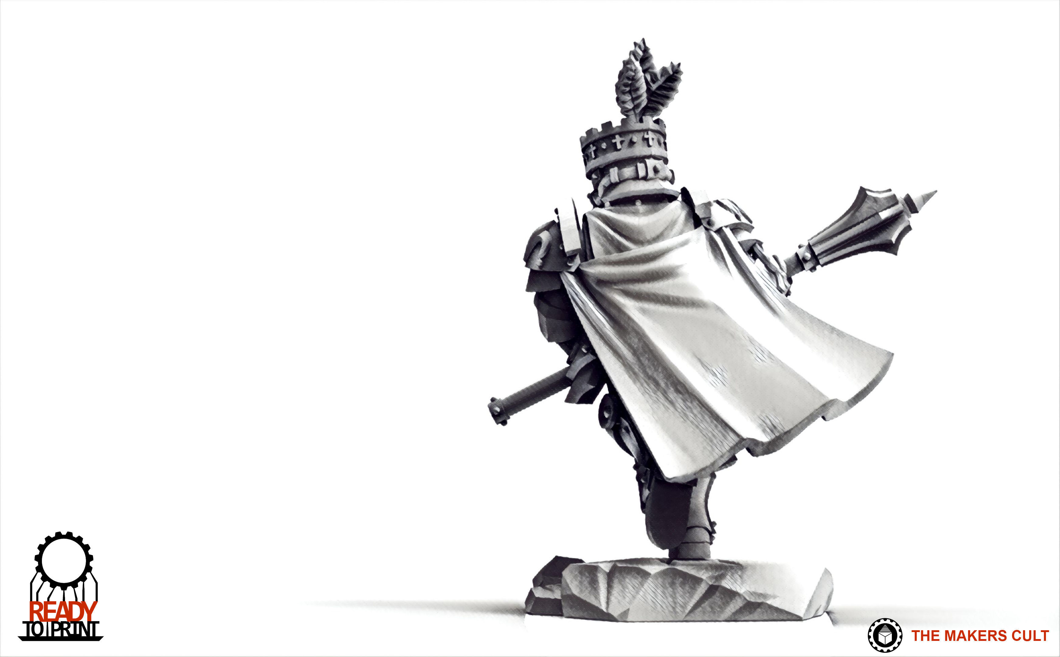 Feudal Guard - Lord Commander Rook 3D print model_6