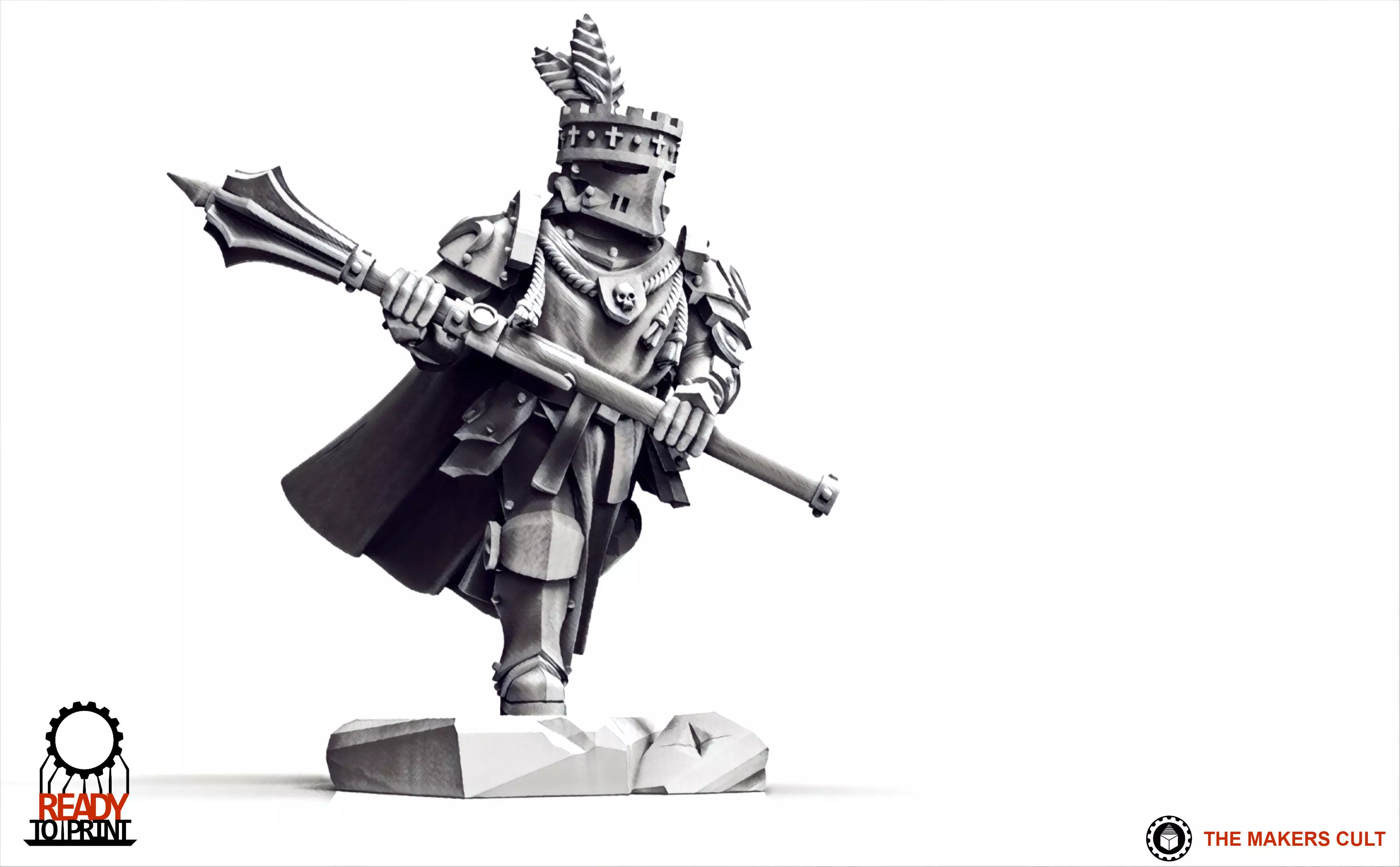 Feudal Guard - Lord Commander Rook 3D print model_0