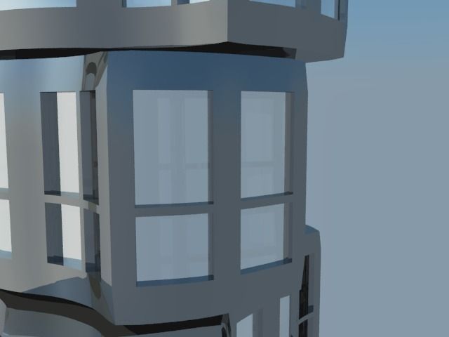 Skyscraper 3D polygonal 3D model_8