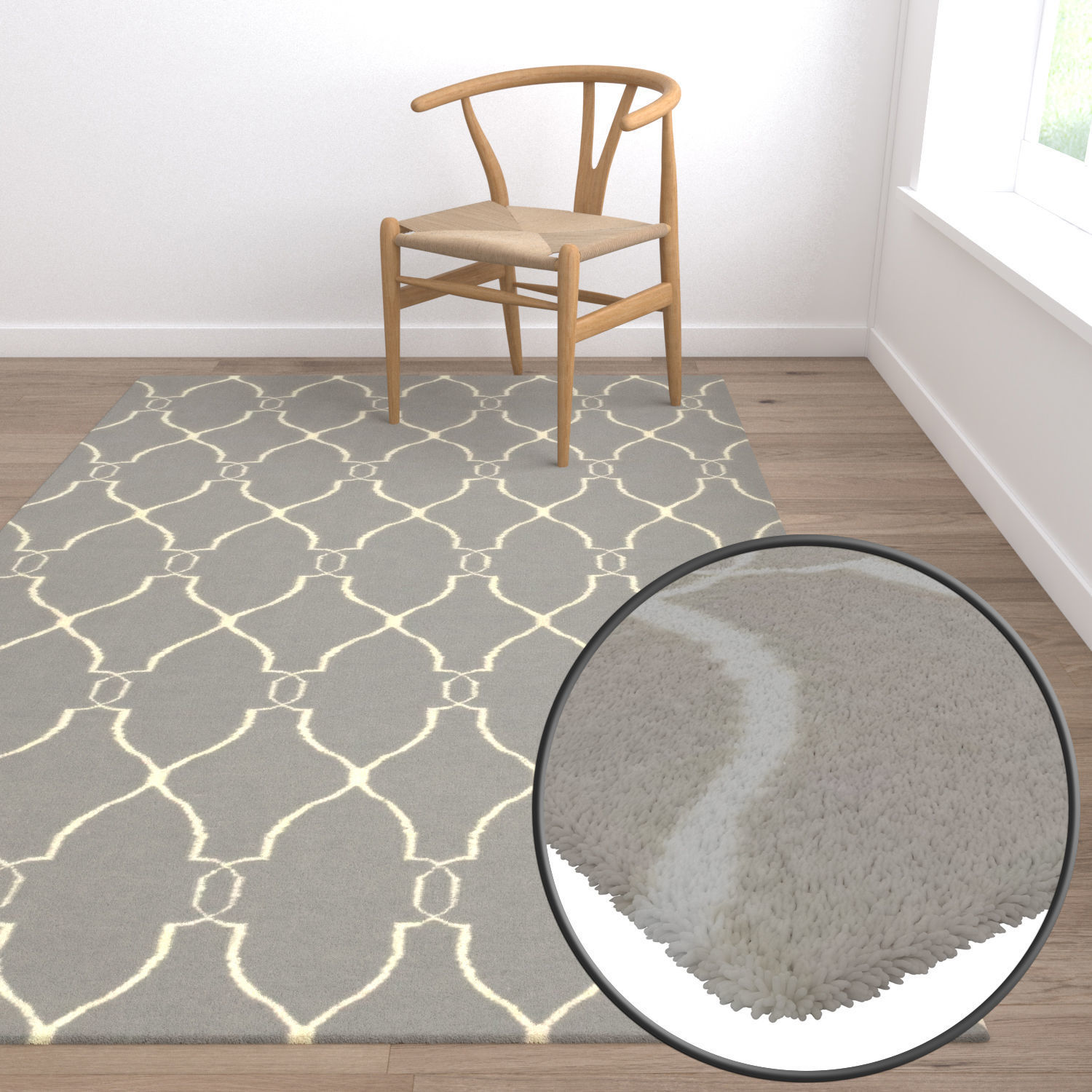 Rug Set 1181 3D model_5