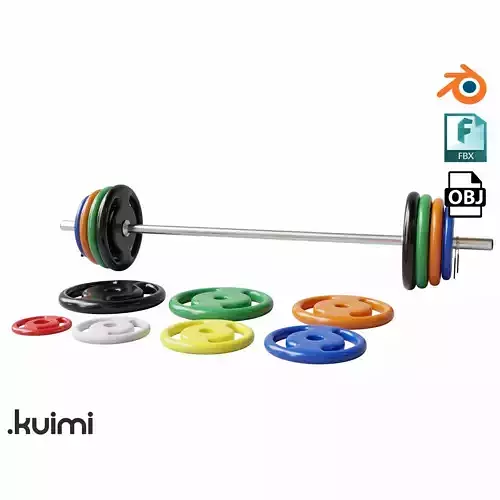 Gym Barbell 003