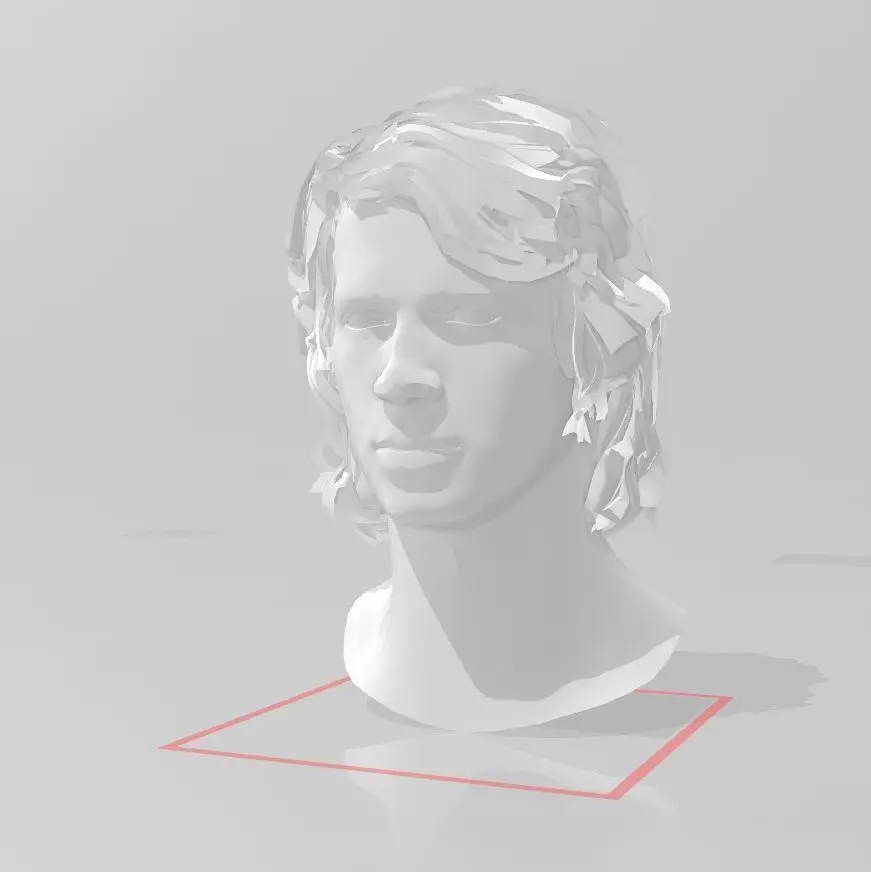 Star Wars Head Bundle 2 - Anakin 3D print model