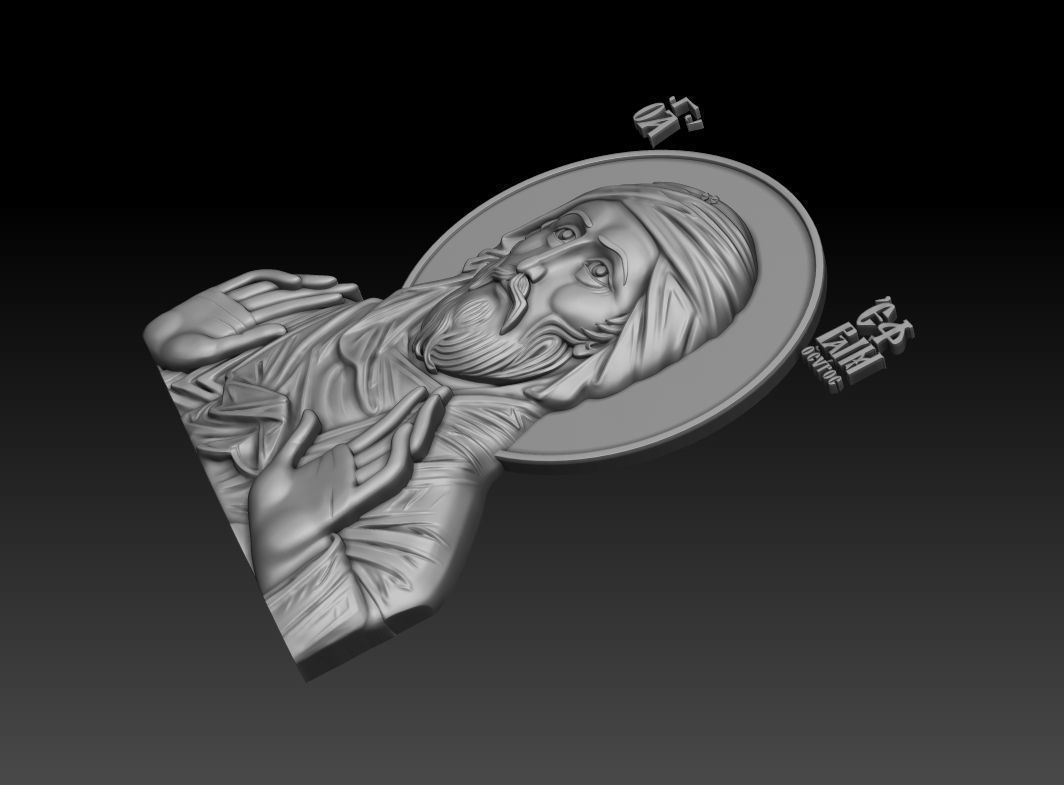 Saint Ephraim the Syrian 3D model_8