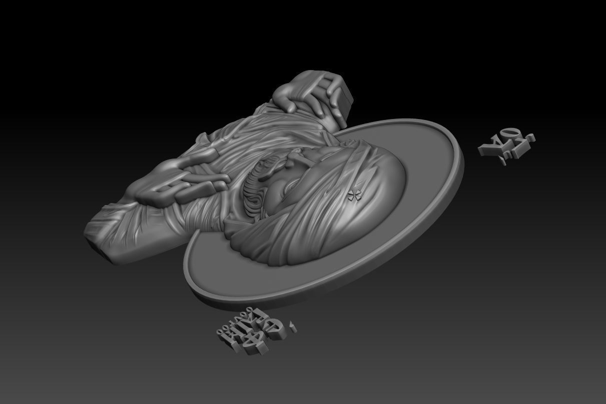 Saint Ephraim the Syrian 3D model_9