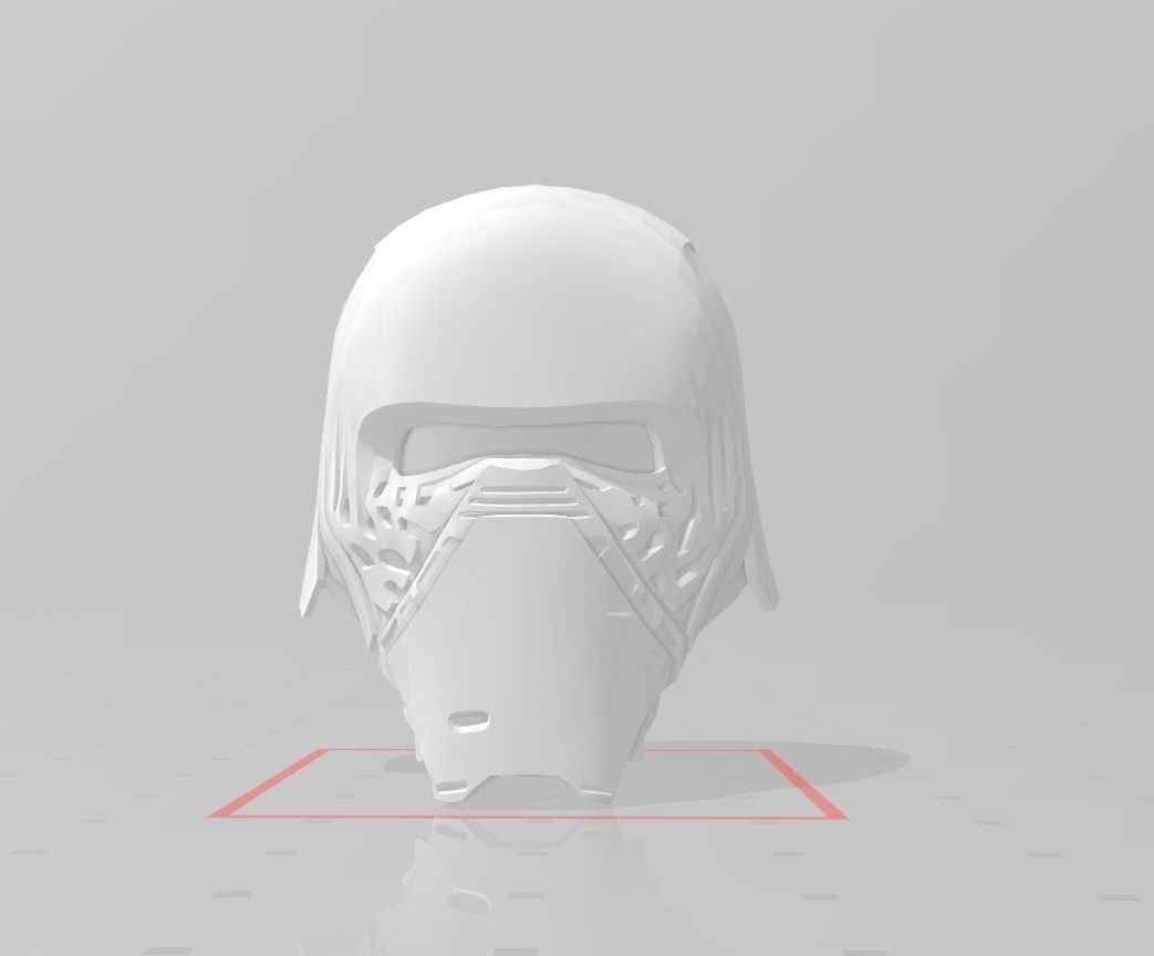 Star Wars Head Bundle 3 - Kylo Ren Ben Solo 3D print model_1