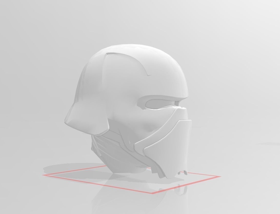 Star Wars Head Bundle 3 - Kylo Ren Ben Solo 3D print model_3