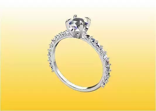 3d jewelry rings 3D print model