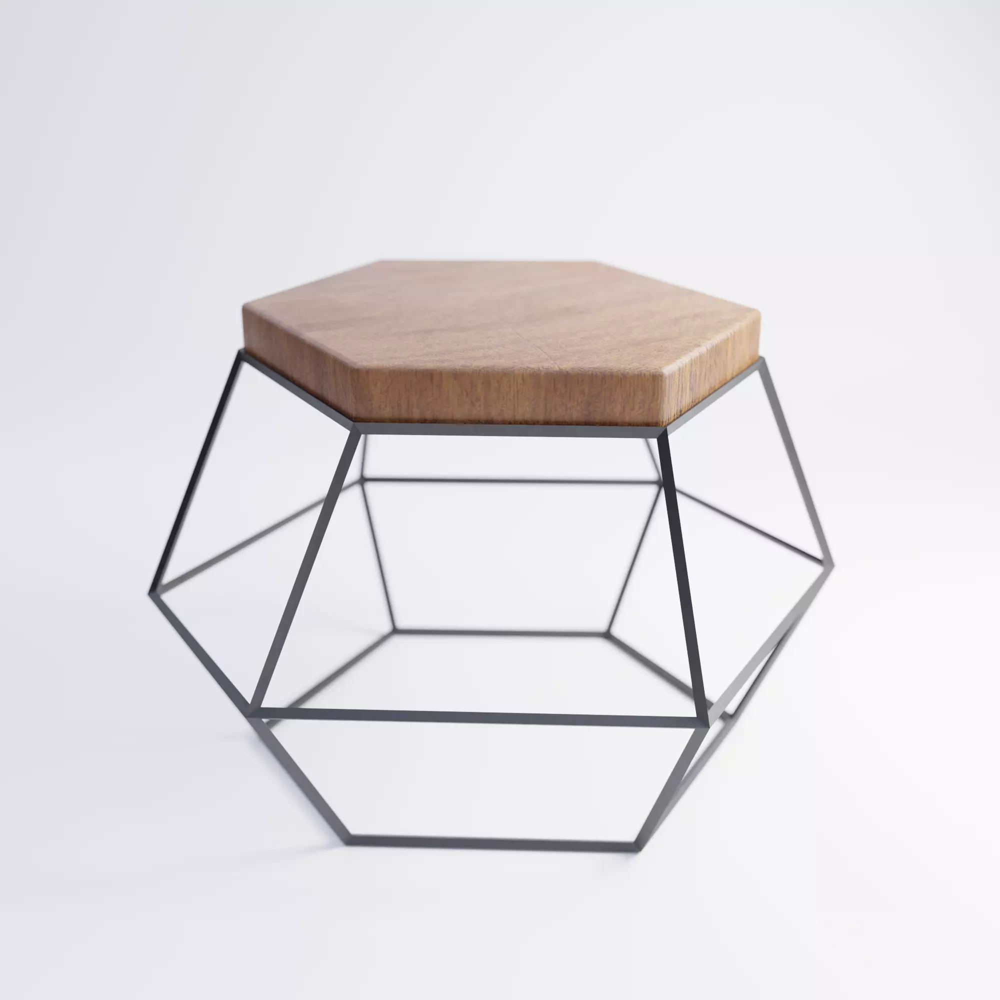 side table 6 Free low-poly 3D model