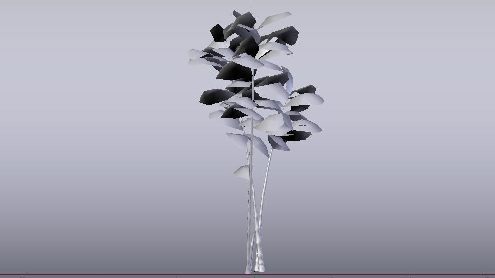 Bamboo Trees  Low-poly 3D model_12