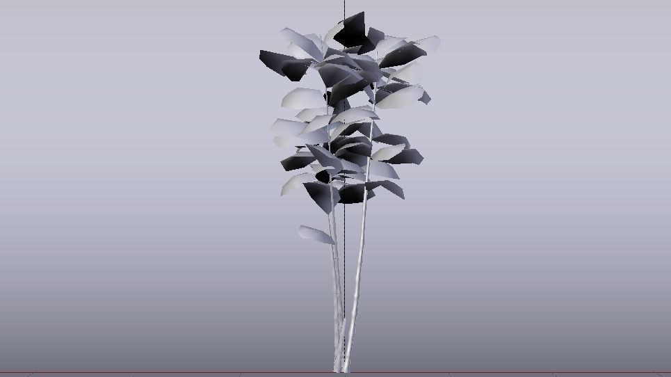 Bamboo Trees  Low-poly 3D model_13