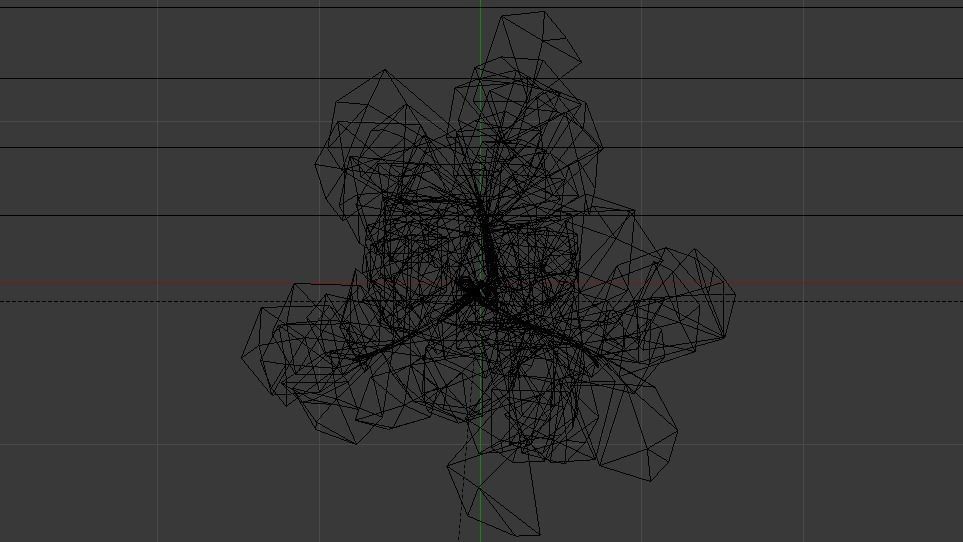 Bamboo Trees  Low-poly 3D model_19