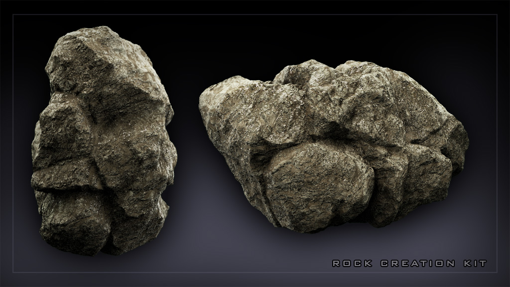 3ds Max Rock Creation Kit 3D model_3
