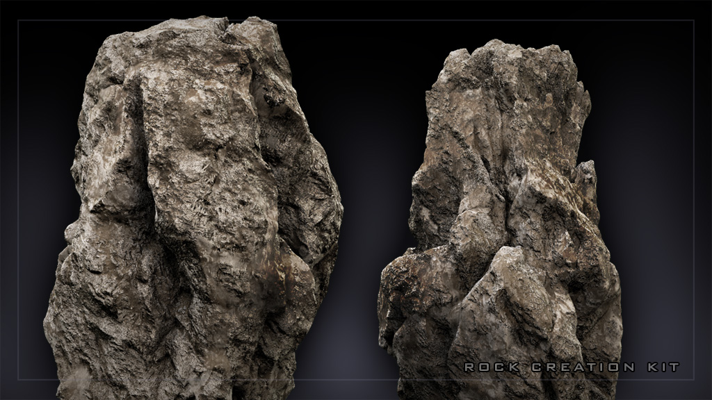 3ds Max Rock Creation Kit 3D model_4