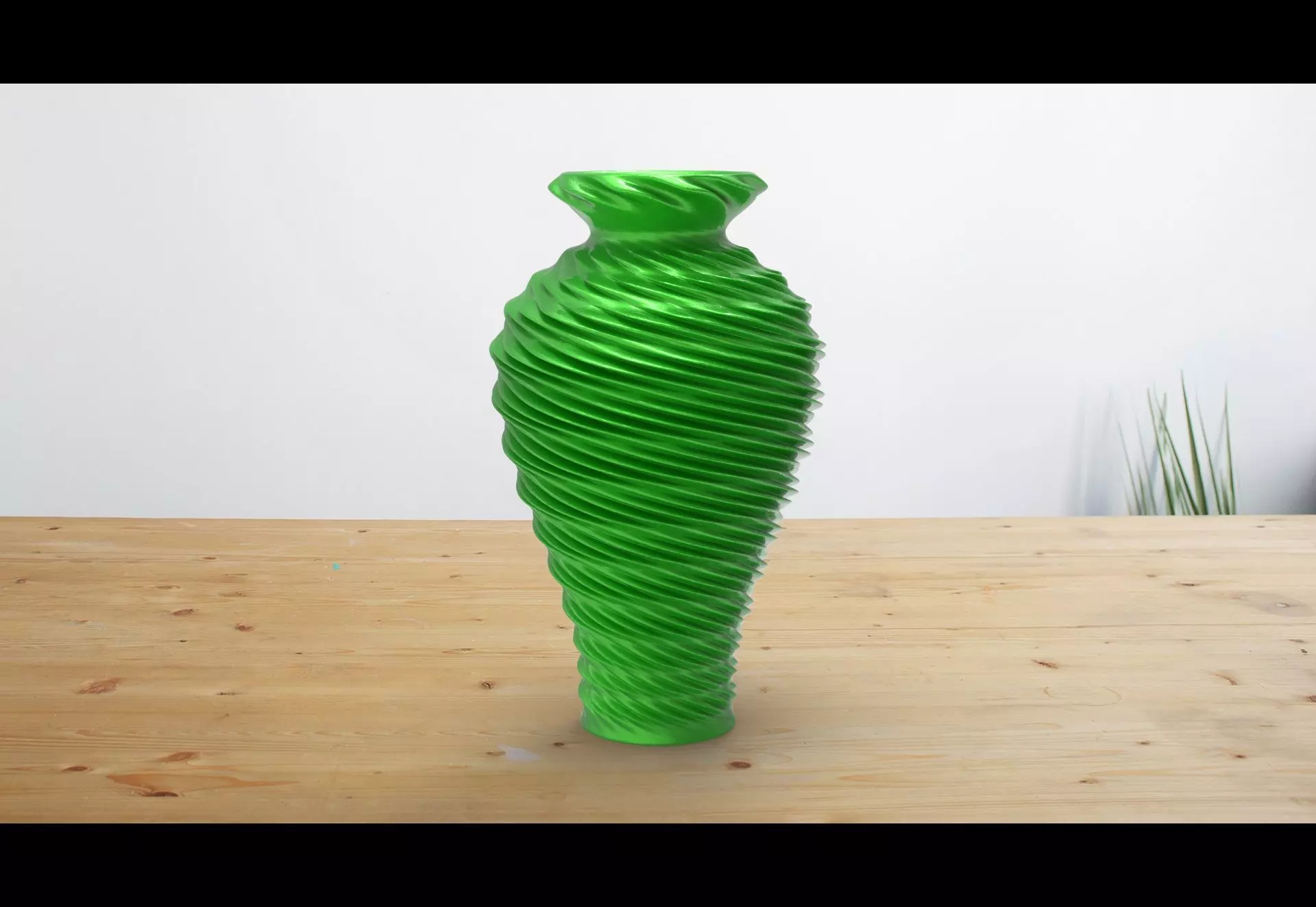 Twist Vase 3D print model_0