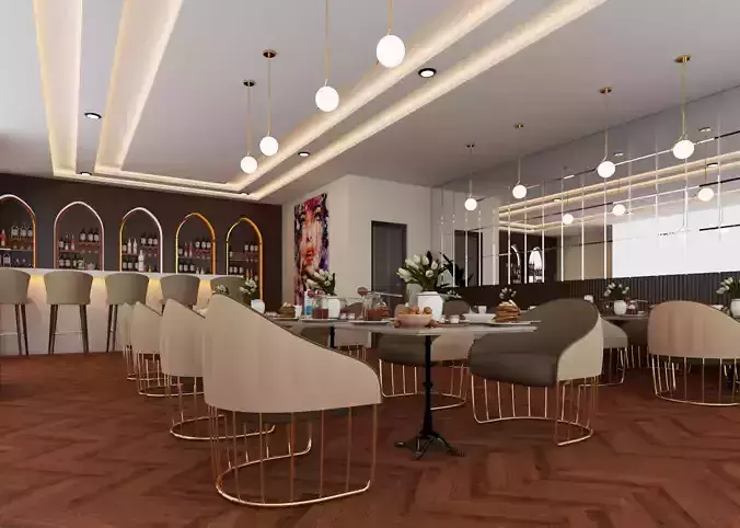 RESTAURANT 3D VISUALIZATION