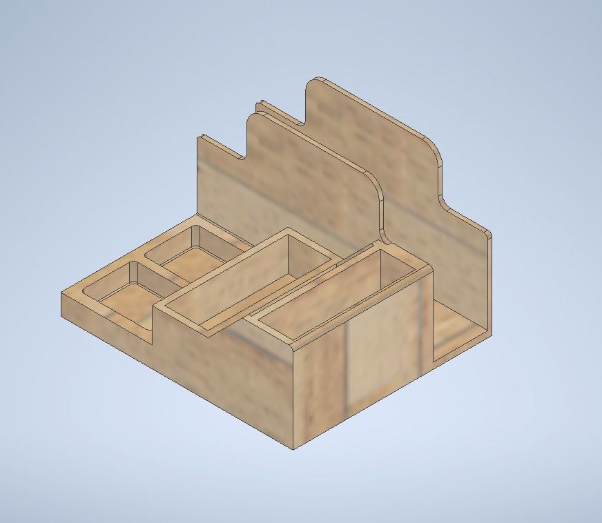 Desk Organizer 3D print model_5