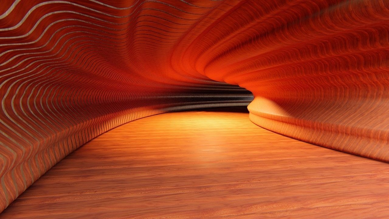 Rounded curved wall LS design version 2  3D model_20