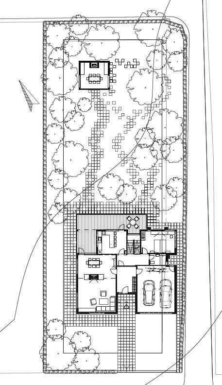 House modern on beach 3D model_7