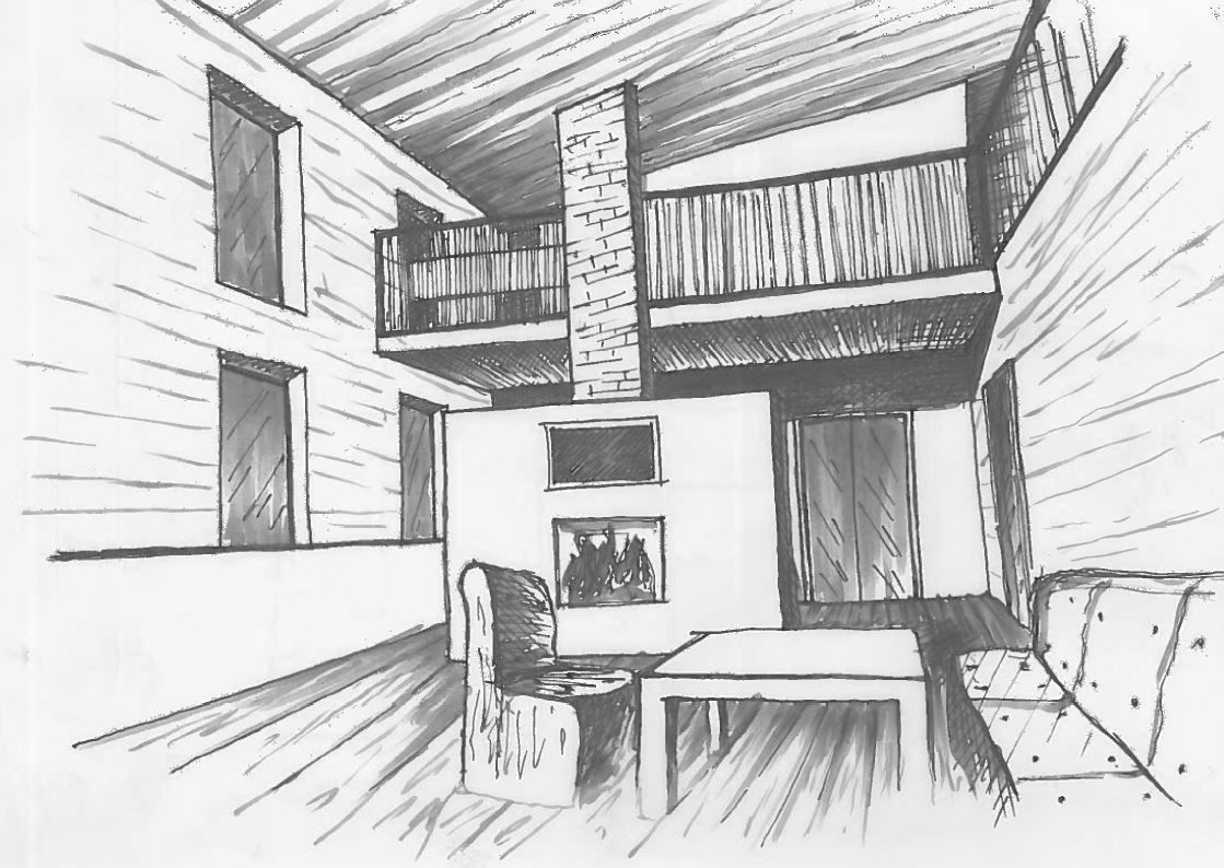 House modern on beach 3D model_13