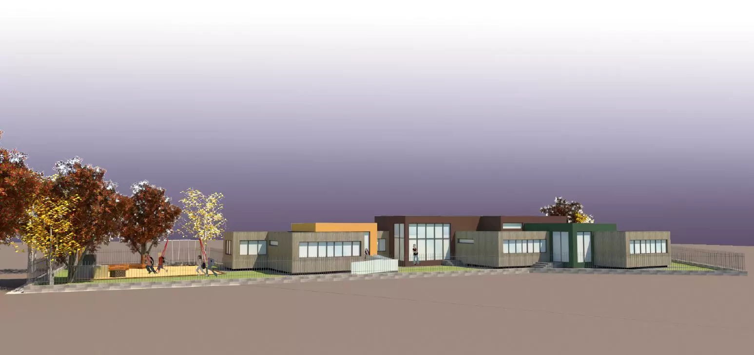 Foster home 3D model_0