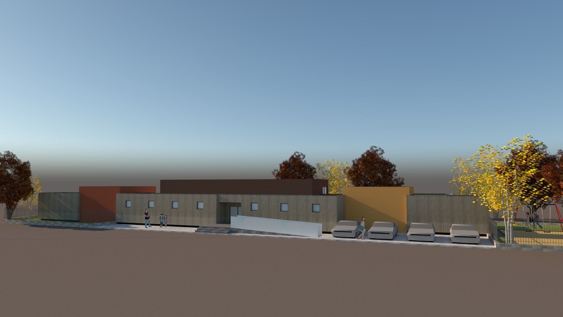 Foster home 3D model_3