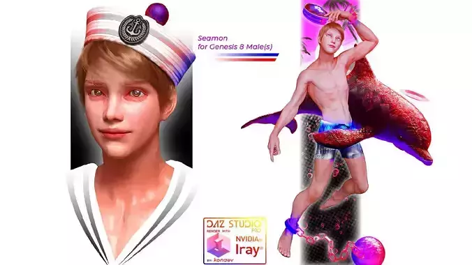 Seamon for Genesis 8 Male