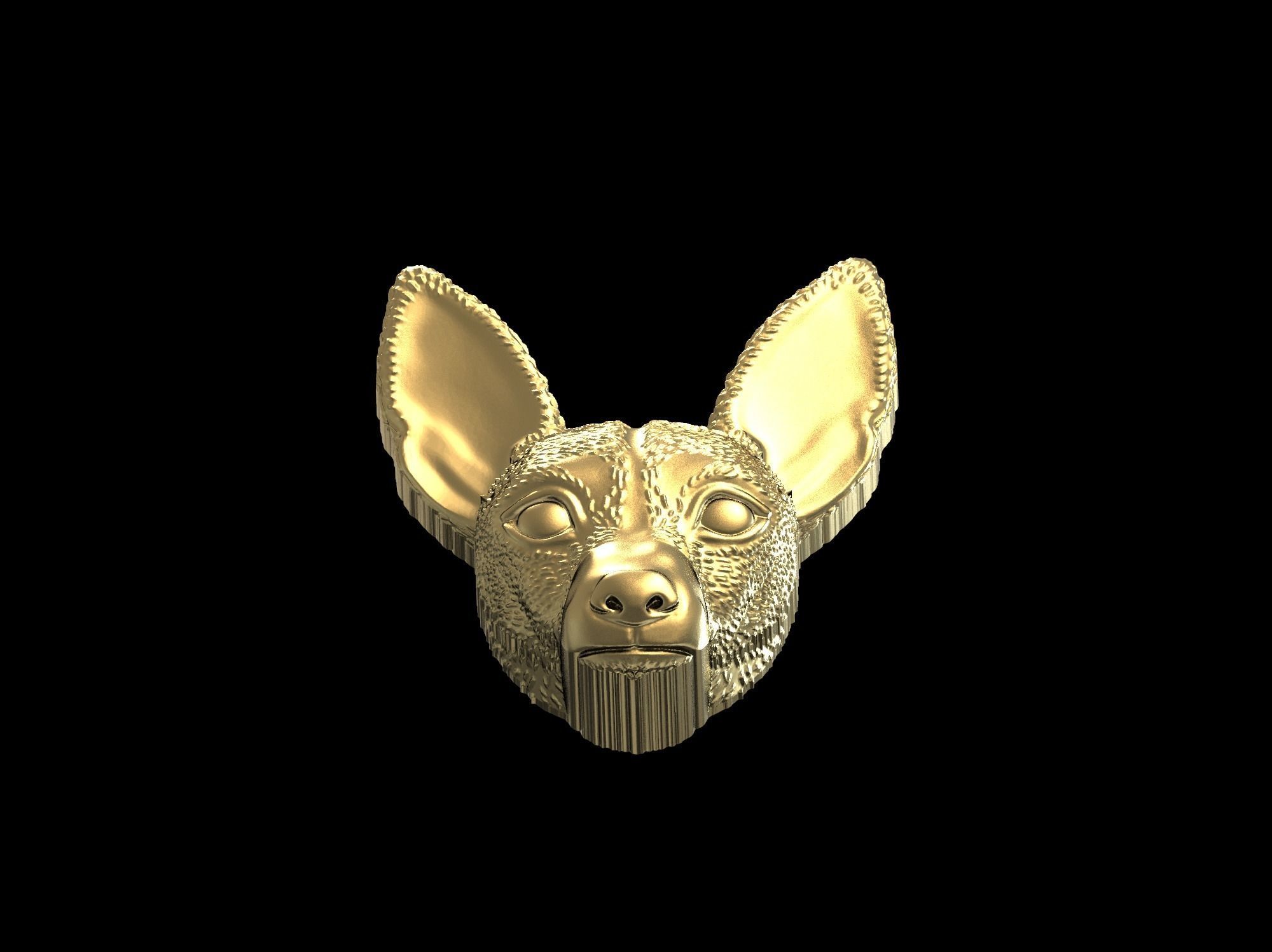 Jack Russell Terrier dog pendant 3D print model 3D print model_20