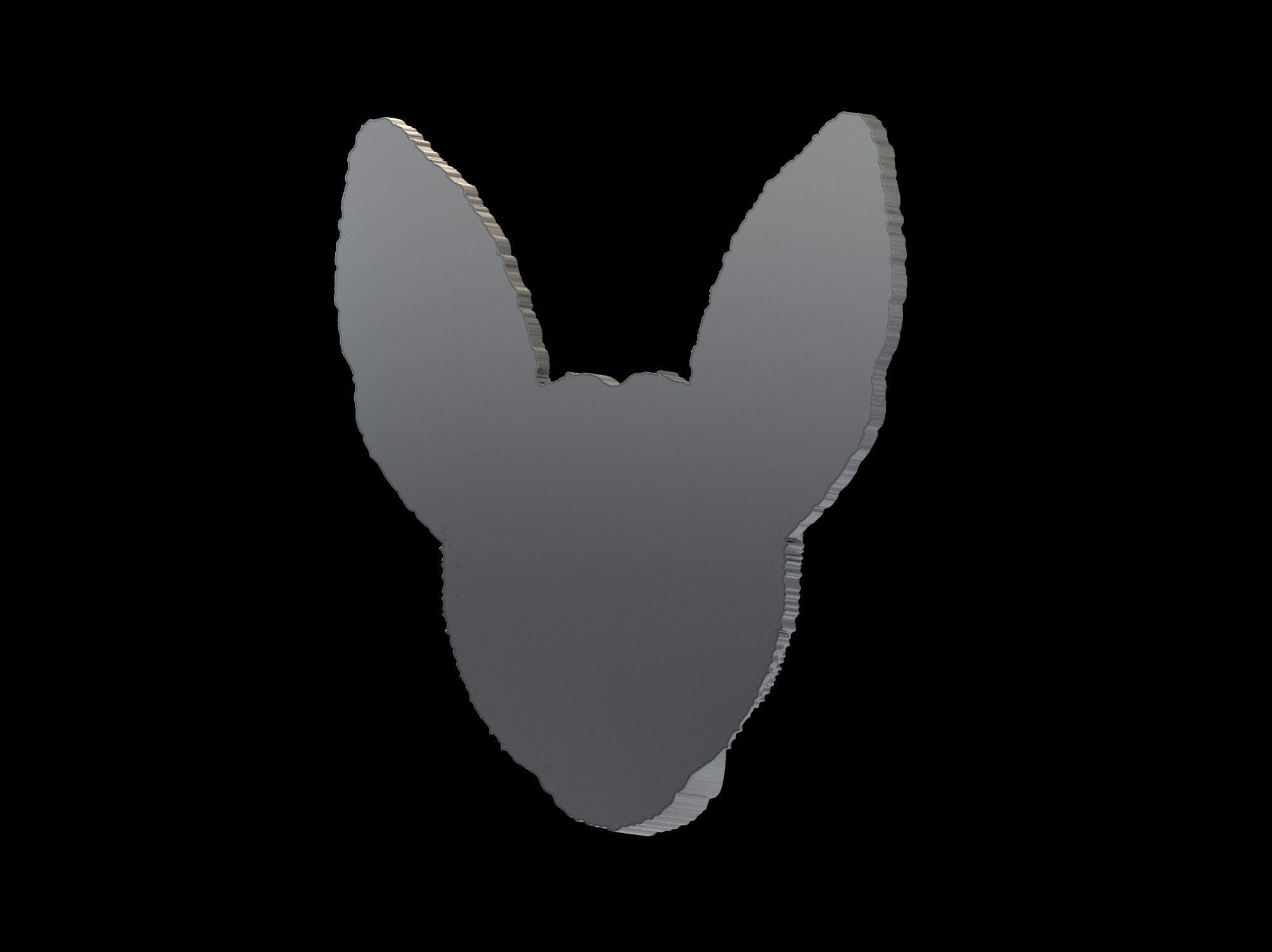 Jack Russell Terrier dog pendant 3D print model 3D print model_13