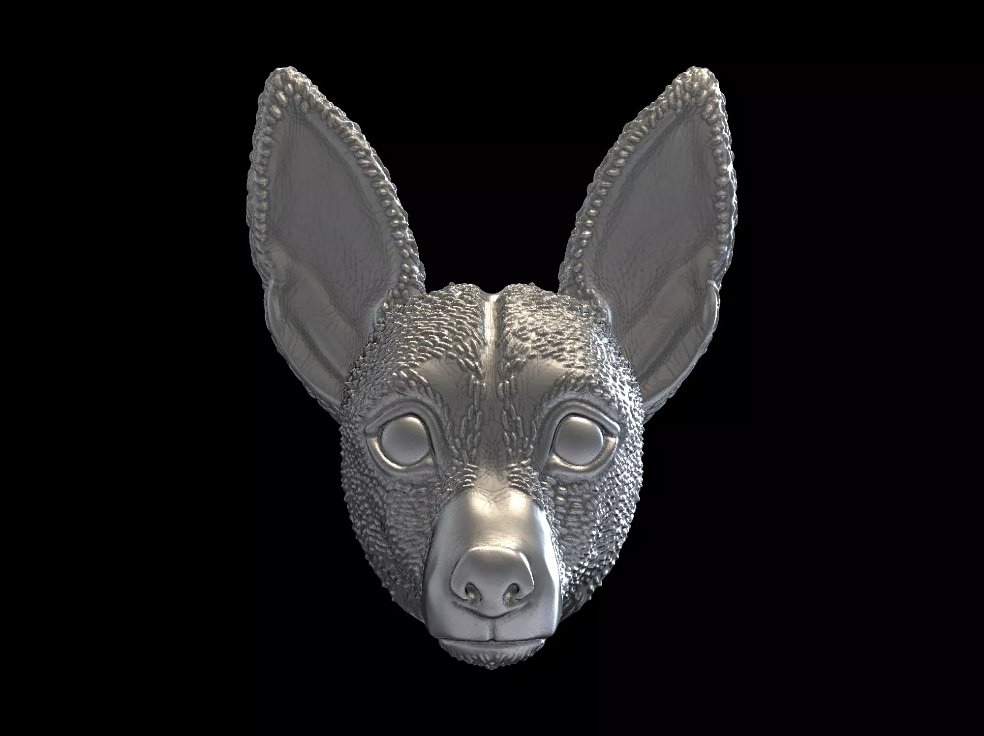 Jack Russell Terrier dog pendant 3D print model 3D print model_0