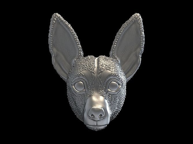 Jack Russell Terrier dog pendant 3D print model 3D print model