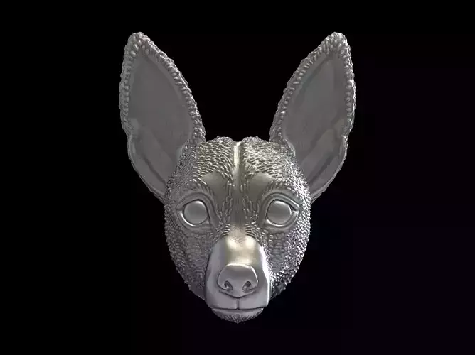 Jack Russell Terrier dog pendant 3D print model 3D print model