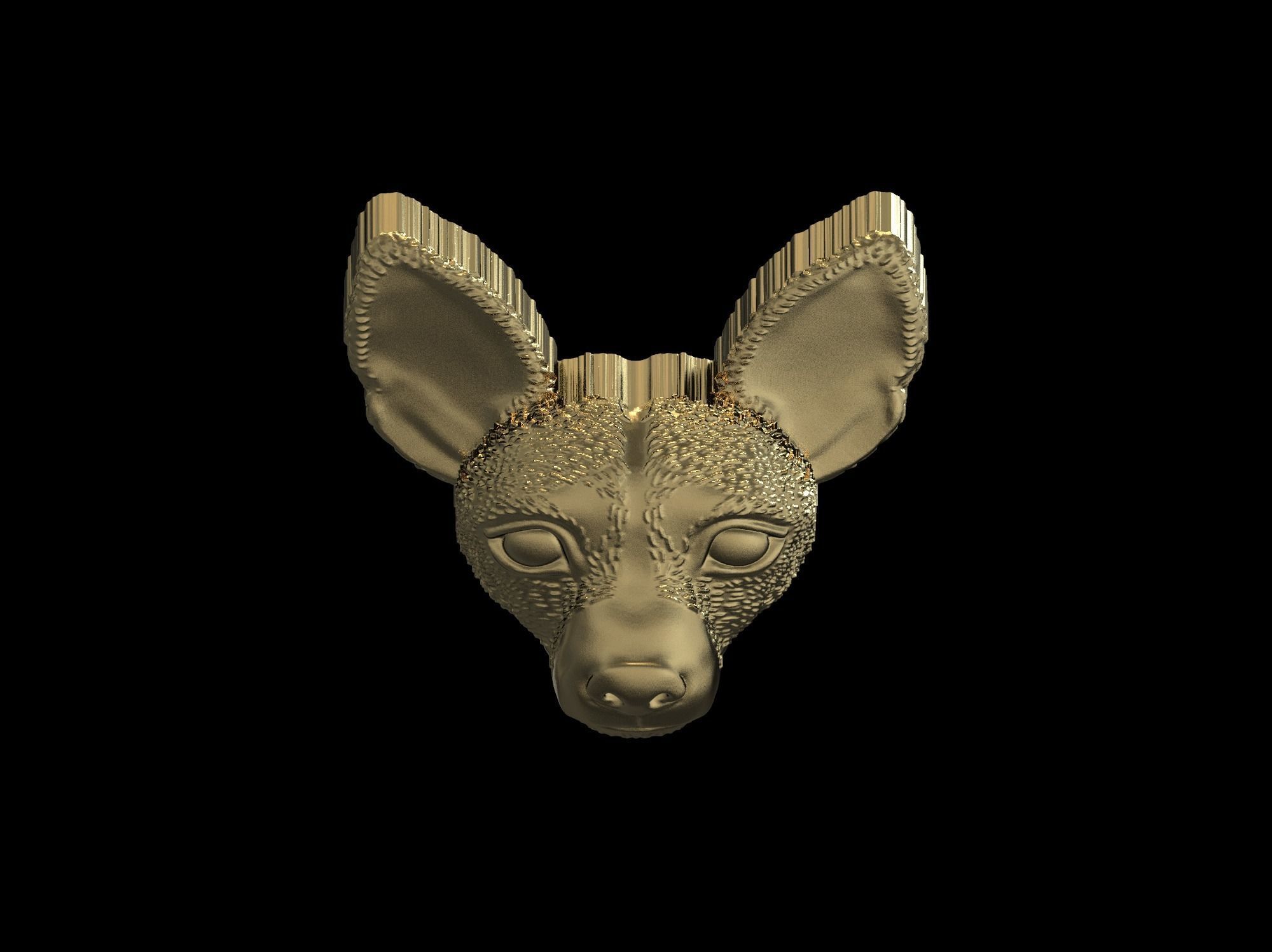 Jack Russell Terrier dog pendant 3D print model 3D print model_45