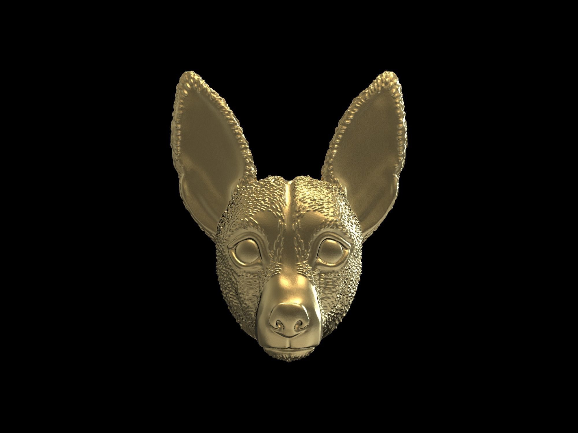 Jack Russell Terrier dog pendant 3D print model 3D print model_18