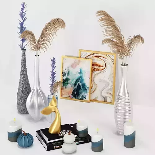 Decor Set No3 - by Clean Slate Scented Pillar Candle