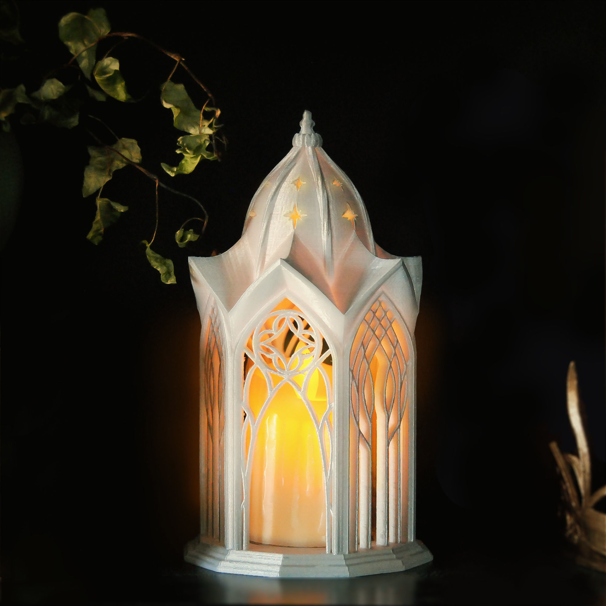 Elvish Lantern 3D print model_1