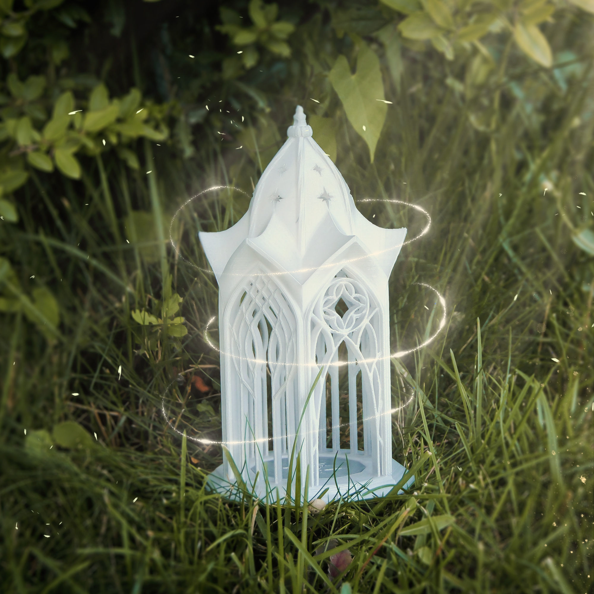 Elvish Lantern 3D print model_2