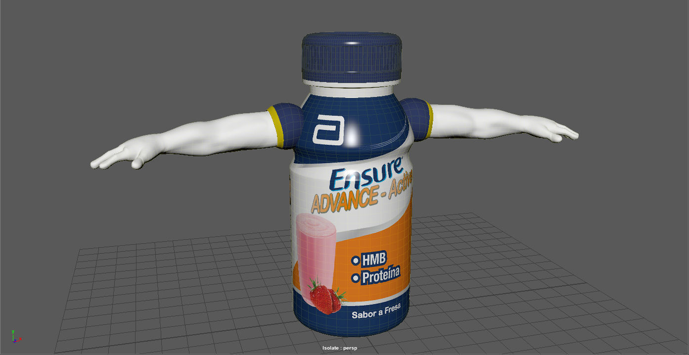 Ensure hero character 3D model_1