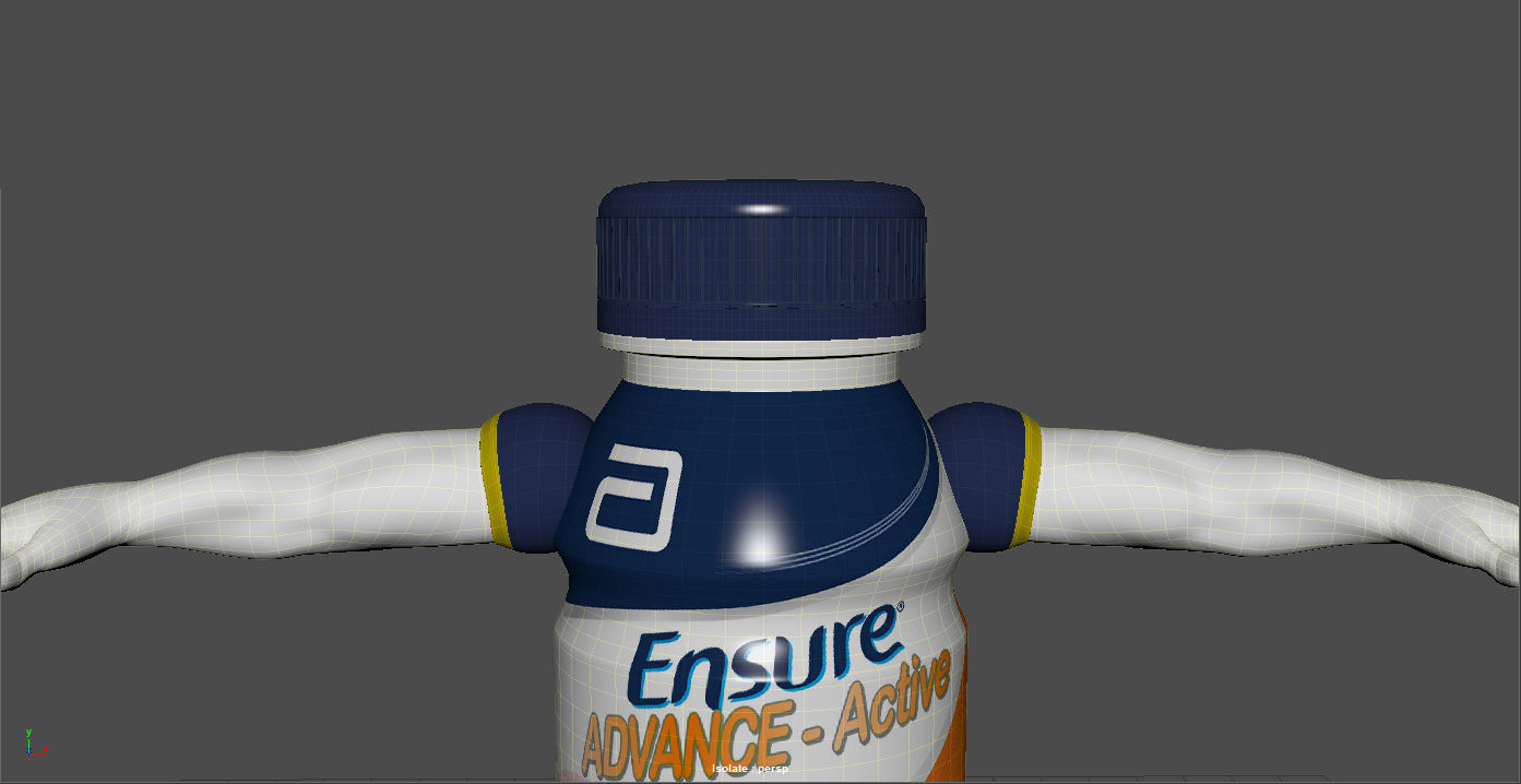 Ensure hero character 3D model_3